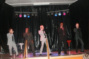 Rockapella in der Turnhalle Obergrombach Rockapella in der Turnhalle Obergrombach