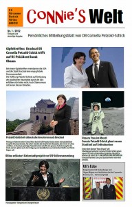 Connie's Welt - das Mitteilungsblatt von OB Cornelia Petzold-Schick